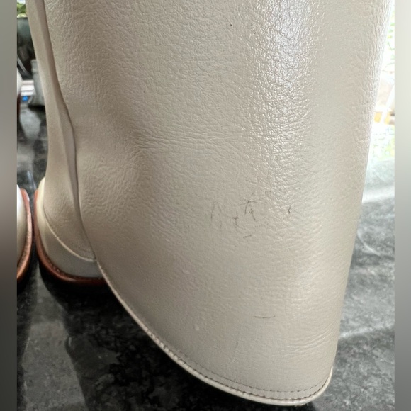 Bambi Bali Lumi Extra High Leather Boot Handmade 38 7.5/8 Retail $598 - Picture 6 of 7